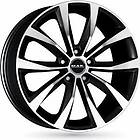 MAK Wheels Wolf Black Machined Face 7x17 5/112 ET48 B57.1