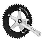 Miche Primato Advanced 144 Bcd Crankset Svart,Silver 165 mm / 48t