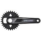 Shimano Deore M6120 Crankset Svart 175 mm / 30t