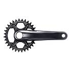 Shimano Deore Xt M8120 12s Hollowtech Ii Crank Svart 165 mm