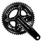 Shimano Dura Ace R9200 12s Hollowtech Ii Crankset Svart 170 mm / 50/34t