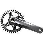 Shimano Xtr M9120 Hollowtech Ii Crank Svart 165 mm