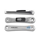 Stages Cycling Shimano Dura Ace Track 7710 Left Power Meter Silver 167.5 mm