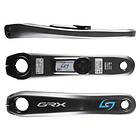 Stages Cycling Shimano Grx Rx810 Left Crank With Power Meter Svart 170 mm
