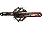 Truvativ Descendant Eagle Troy Lee Designs Carbon Dub Boost Crankset Röd 170 mm / 32t