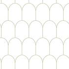 ESTAhome Tapet Art Deco EW139139 tapet art deco vitt och guld
