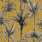 Wow Tapet Vintage Palm Mörk Non-woven Tapeter 10mx52cm 10044157