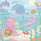 Walltastic Tapet Baby Havet Under the Sea Wallpaper Mural 40625