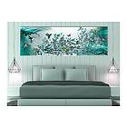 Tavla Hummingbirds Dance (1 Part) Turquoise Narrow 135x45 sp. z o. TM-N7810-DKXL