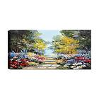 Canvastavla YTY Floral & Botanical Flerfärgad 120x50 cm 451ERN1471