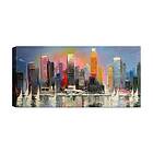 Canvastavla YTY Cities & Countries Flerfärgad 120x50 cm 451ERN1143