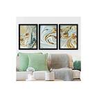 Decorative Framed Painting (3 Pieces) 35x45 364LUL1288