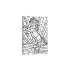 Dekorativ Canvastavla 30x40 cm Vit|Svart 454MND1202