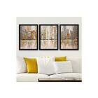 Decorative Framed Painting (3 Pieces) 35x45 364LUL1346