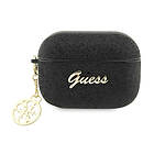 Guess Airpods Pro 2 Skal Glitter Flake 4G Charm