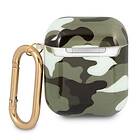 Guess Camo Collection Skal AirPods Khaki