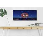 Dekorativ Canvastavla med LED 45x70 cm Flerfärgad 254LED4380