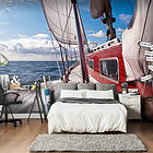 Arkiio Fototapet En Båt Långt Från Stranden båt långt från stranden 350x270 A3-FTNT1443