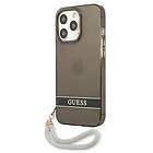 Guess iPhone 13 Pro Skal Translucent Stap Svart