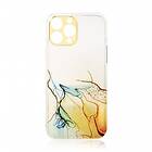 Orange iPhone 13 Pro Max Skal Gel Marble