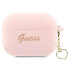Guess Airpods Pro 2 Skal Charm Heart Collection Rosa