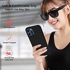 PRO Liquid Silicone Skal iPhone 13 Vit