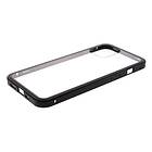 Metal Magnetisk skal med Härdat Glas till iPhone 12 Mini Svart