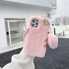 Love I You Heart Fluffig Skal till iPhone 7/8/SE 2020 Rosa