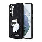Karl Lagerfeld Galaxy S23 Plus Skal Saffiano Monogram Choupette Svart