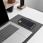 Forcell LUNA Guld fodral till Galaxy A10 Svart