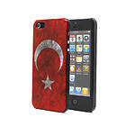 Turkiets flaggaBaksideskal till iPhone 5/5S/SE