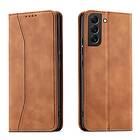 S23 Plus Plånboksfodral Magnet Fancy Brun