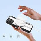 Dux Ducis iPhone 14 Plus Plånboksfodral Magsafe Skin X Pro Svart