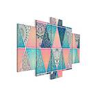 Tavla Oriental Triangles 5 Parts Wide 100x50 sp. z o. TM-N7834