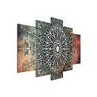 Tavla Center 5 Parts Wide Green 100x50 sp. z o. TM-N7821