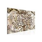 Tavla Tree And Waves 5 Parts Brown 225x90 sp. z o. TM-N7182-DKXL