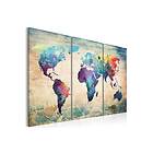 Tavla Rainbow-Färgade Området Triptych 120x80 sp. z o. TM-N2054-DKX