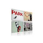 Tavla Banksy Urban Inspiration 40x40 sp. z o. TM-N1912