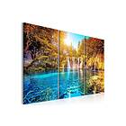 Tavla Waterfalls Of Sunny Forest 90x60 sp. z o. TM-N6645-DK