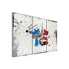 Tavla Franska Resenären Triptych 60x40 sp. z o. TM-N2110