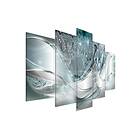 Tavla Dandelions 5 Parts Blue Wide 225x100 Artgeist sp. z o. TM-N7772