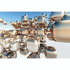 Dimex Tapet Silver Cubes Non Woven 375x250 cm MS-5-0284