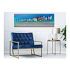 Tavla Colourful Boats (1 Part) Narrow 135x45 sp. z o. TM-N8090-DKXL