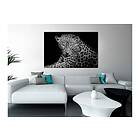 Tavla Leopard Portrait (1 Part) Wide 90x60 sp. z o. TM-N7927