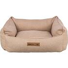 Trixie Farello bed, square, 100 × 70 cm, brown/white