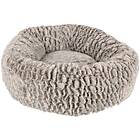 Flamingo Dog Bed Round Snoozzy Gray 70 cm