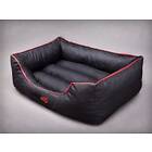 Hobbydog Comfort bed Black with red trimming L