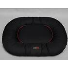Hobbydog Comfort bed Pontoon Black with red trim XXXL