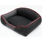 Hobbydog Dog bed Elite Black XXL graphite sides