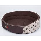 Hobbydog Foam bed Beige with feet R3